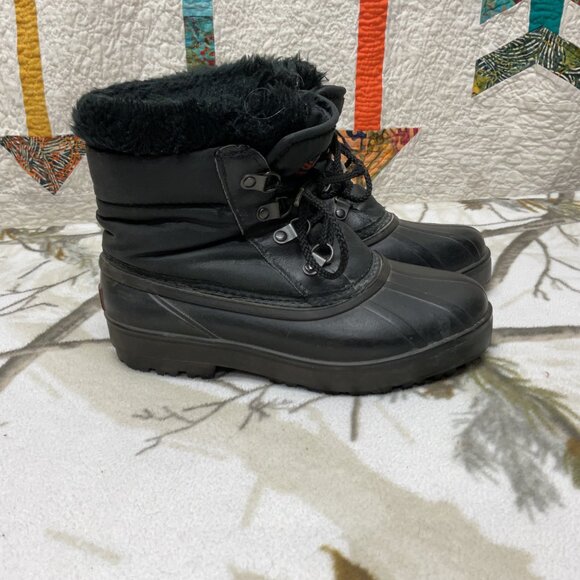 Sorel Ankle Height Insulated Snow Boots Winter Woman's Size 6 - Picture 3 of 8